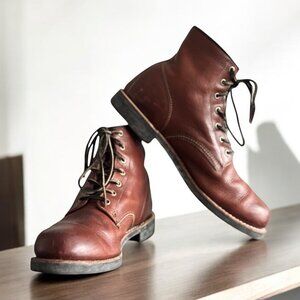 FRYE ARKANSAS MID LACE UP BOOT / REDWOOD 11.5M